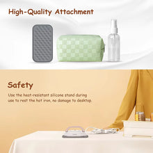 Lade das Bild in den Galerie-Viewer, Handheld Mini Electric Dry Iron 120V/220V Dual-voltage 30S Heat Non-steam Garment Irons for Clothes Portable Lightweight Travel