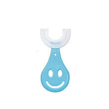 Lade das Bild in den Galerie-Viewer, Baby Zahnbürste/Beißring U-Form aus Silikon