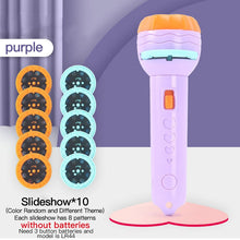 Lade das Bild in den Galerie-Viewer, Projektor Taschenlampe für Kinder mit Motiven
